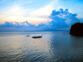 The gulf, blue, nature, ocean, gulf HD wallpaper