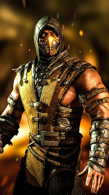 Scorpion, Mortal Kombat , Ultra , Striking HD phone wallpaper