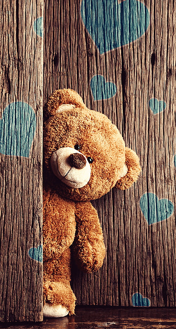 Cute Teddy Bear HD phone wallpaper