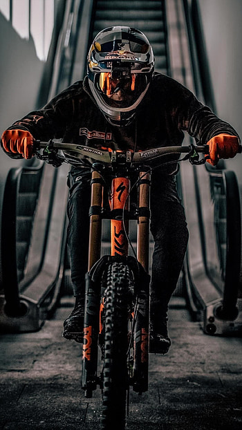 Fabio wibmer, cool, mtb, bike HD phone wallpaper