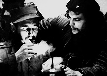 Che Guevara, Fidel Castro HD wallpaper