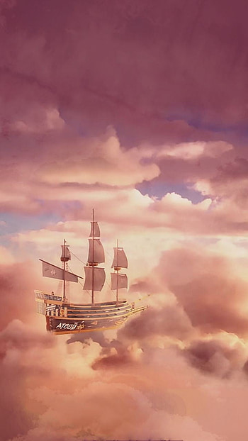 Ateez, cloud, sky, pirate HD phone wallpaper