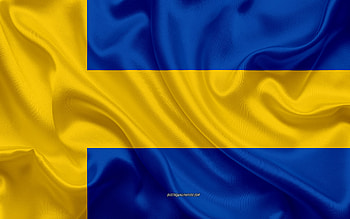 Flag of Teplice, Czech Republic, , silk texture, Teplice flag, Czech cities, Teplice HD wallpaper