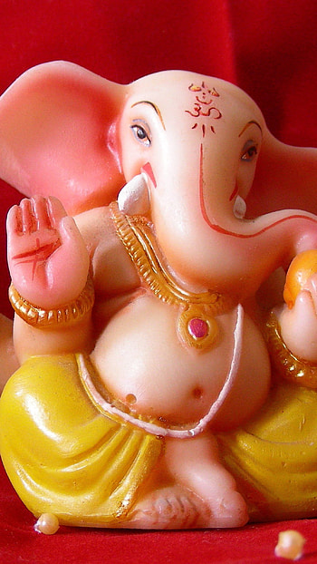 Cute ganesha, cute, ganesha, lord ganesh HD phone wallpaper