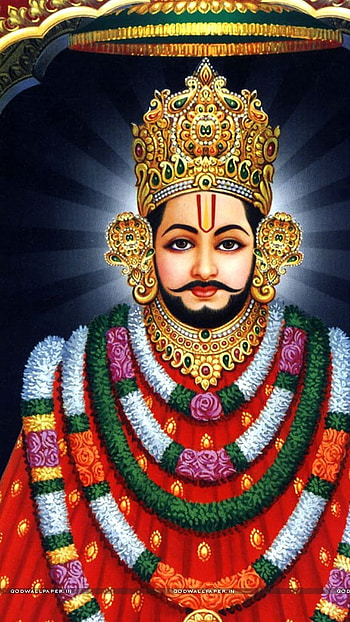Khatu Shyam, Beautiful Painting HD phone wallpaper