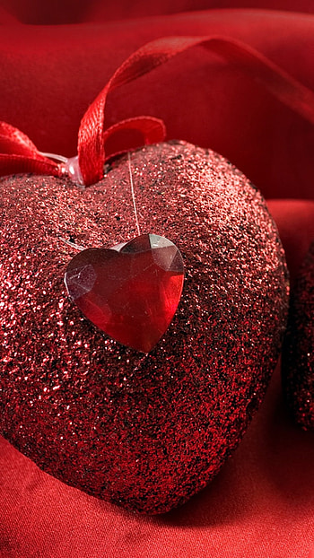 Red Love, Heart, red, love HD phone wallpaper