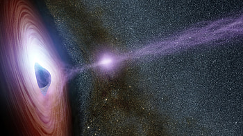 Cosmic Black Hole and Starfield Digital Art, space, Digital Art, Stars HD wallpaper