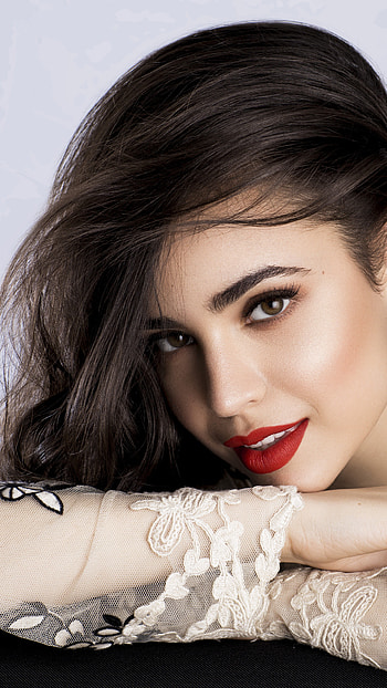 Sofia Carson, nose, lip HD phone wallpaper