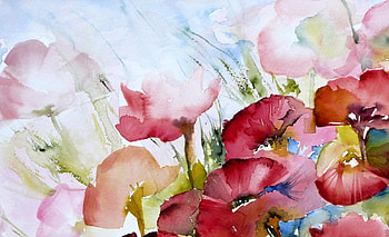 Spring Colors, colors, flowers, pretty, painting HD wallpaper
