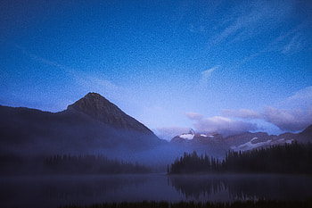 A Lake Surrounded By Mountains , lake, mountains, sky, nature HD wallpaper