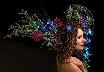 DECOR ART, art, decor, head, woman, beauty HD wallpaper