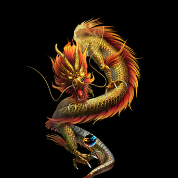 Тапет на дракон, eye, head HD phone wallpaper