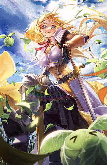 Darkness and cabbages, Darkness (KonoSuba), Anime, KonoSuba - God’s blessing on this wonderful world!! HD phone wallpaper