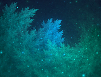 Abstract, Fractal, Glow, Tinsel, Sequins HD wallpaper