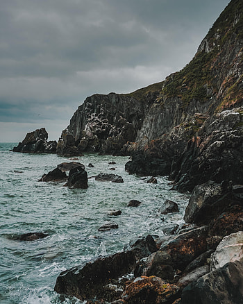 Nature, Water, Sea, Rocks, Shore, Bank HD phone wallpaper