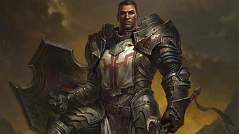 Crusader Male Diablo Immortal HD wallpaper