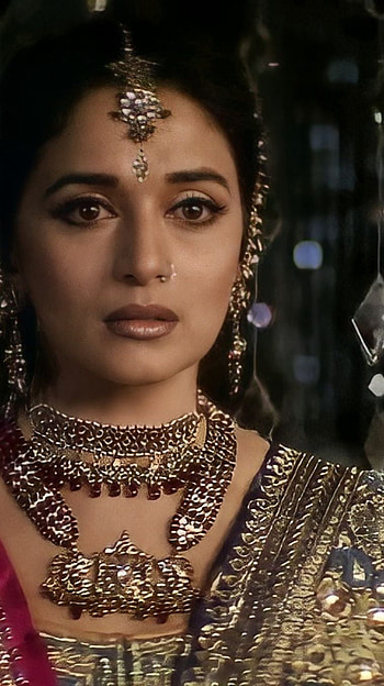 Madhuri Dixit, devdas, bollywood movie HD phone wallpaper