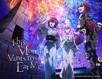 This Monster Wants to Eat Me — Hinako Yaotose, Shiori Oumi & Miko Yashiro | Quad, Anime, This Monster Wants to Eat Me, Hinako Yaotose HD wallpaper
