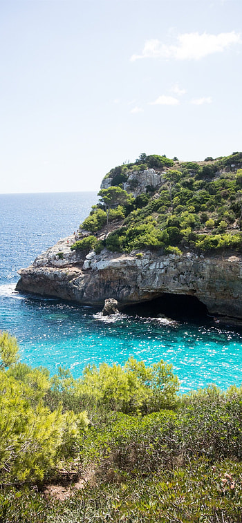 Mallorca, Palma de Mallorca, , Serene coastal beauty HD phone wallpaper