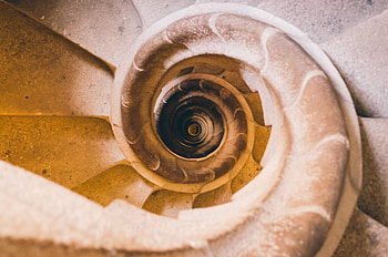 Miscellanea, Miscellaneous, Design, Construction, Ladder, Stairs, Spiral HD wallpaper