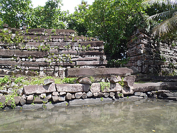 Megalithic site, mandol, ancient, rock, nan, pohnpei, nan mandol, megalithic, micronesia, site, cristalized, amazing HD wallpaper