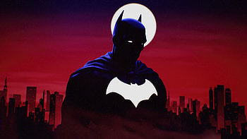 The Batman Minimal Art , batman, superheroes, minimalism, minimalist, artist, artwork, digital-art, artstation HD wallpaper