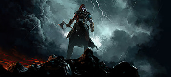 Ac Valhalla, artist, artwork, artstation HD wallpaper