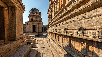 Sri Krishna Temple Ruins, India, Hampi, ruins, sri krishna temple HD wallpaper