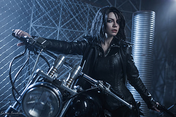 Cosplay ~ Selene, model, black, cosplay, underworld, kristina borodkina, selene, vampire, woman HD wallpaper