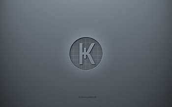 Karbowanec logo, gray creative background, Karbowanec sign, gray paper texture, Karbowanec, gray background, Karbowanec 3d sign HD wallpaper