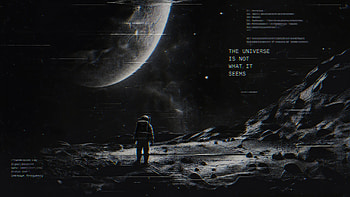 Lunar Frontier — Deep Space Exploration, Astronaut, Moon HD wallpaper