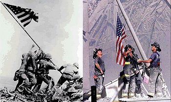 God Bless the U.S.A., military, dom, survival, 911, flag, heroes, first responders, tribute, united states HD wallpaper