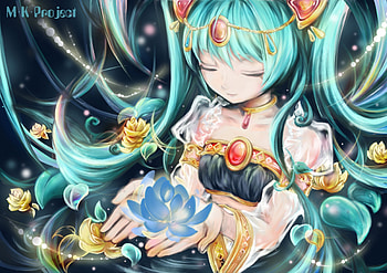 Miku Hatsune, r, s, sd, sdt, d, sg HD wallpaper