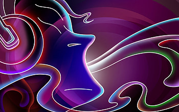 3D neon colorful, colorful, music, neon, color HD wallpaper