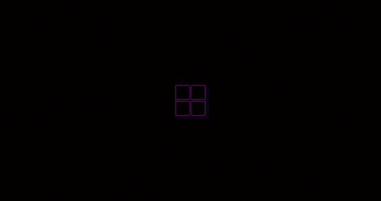 Glowing Windows Logo , windows, computer, logo, deviantart, dark, black HD wallpaper