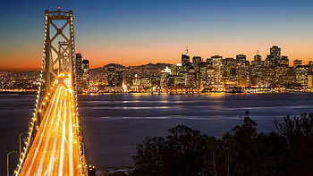 Bay Bridge , Ultra background HD wallpaper