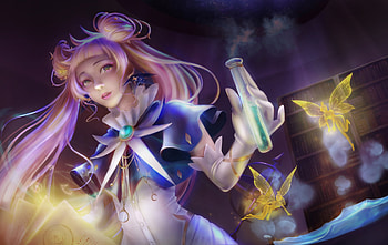 Sailor Moon, fantasy, huqi77, art, anime, girl, manga HD wallpaper