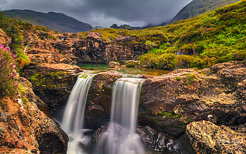 True fairy pools, Skye's Scottish magic, wonder, Captivating sight HD wallpaper