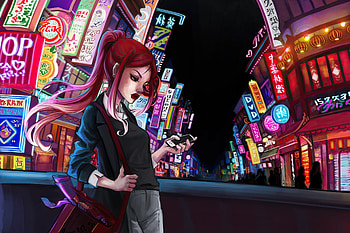 Secret Tourist , artist, artwork, digital-art, deviantart HD wallpaper