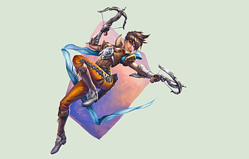 Tracer Overwatch , tracer-overwatch, overwatch, games, xbox-games, ps-games, pc-games, 2016-games, artwork, artist, digital-art HD wallpaper