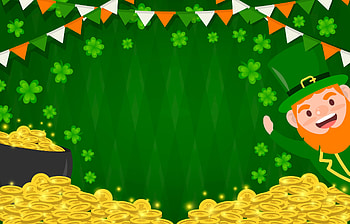 Celebrating St. Patrick's Day, Leprechaun waving hand, Irish folklore, Luck HD wallpaper