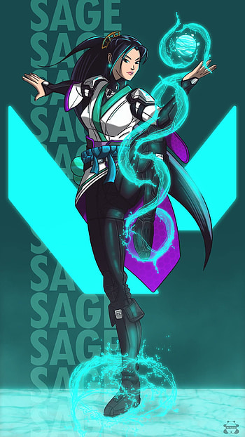 Sage, Valorant_, , Valorant_Sage, Valorant HD phone wallpaper