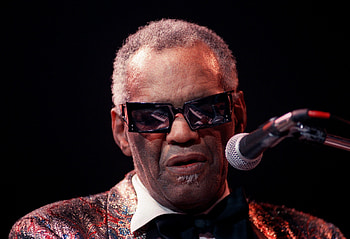 Ray Charles, Ethan Simpson's , Musical legend, Iconic HD wallpaper