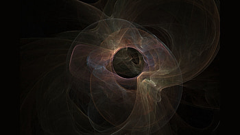 Abstract, Smoke, Circle, Shell, Hole HD wallpaper