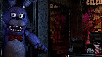 Bonnie at Freddy Fazbear's Pizza — Ultra, Bonnie (Five Nights at Freddy's), video game, Fazbear Entertainment, Freddy Fazbear's Pizza, Five Nights at Freddy's HD wallpaper