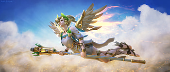 Mercy Overwatch , mercy-overwatch, overwatch, games, xbox-games, ps-games, pc-games HD wallpaper