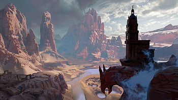 desert, video game, Dragon Age: The Veilguard HD wallpaper