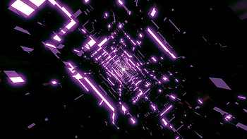 Abstract, Violet, Glow, Purple, Immersion, Tunnel HD wallpaper