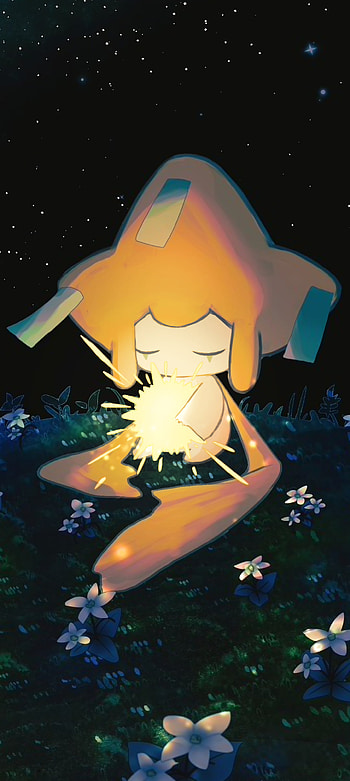 Jirachi - Pokémon, Anime, Pokemon HD phone wallpaper