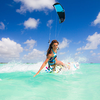 Punta Trettu, Kiteboarding HD phone wallpaper